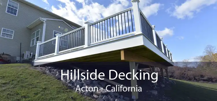 Hillside Decking Acton - California