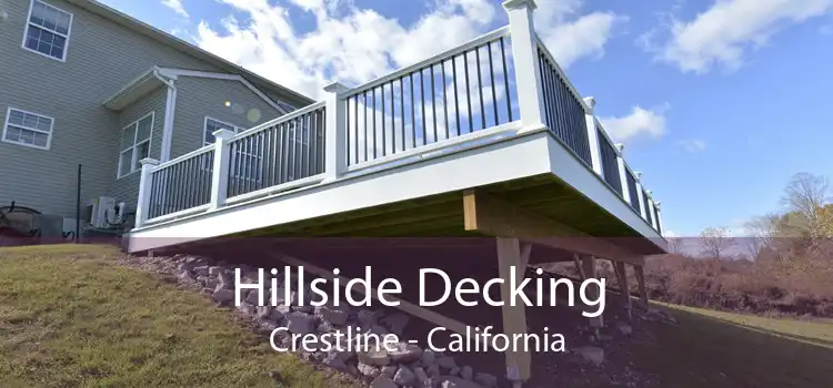 Hillside Decking Crestline - California