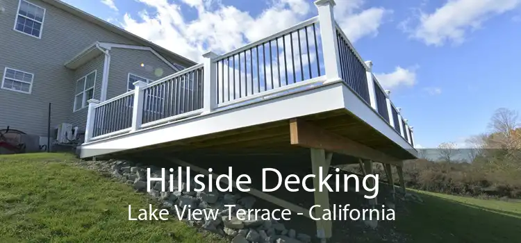 Hillside Decking Lake View Terrace - California