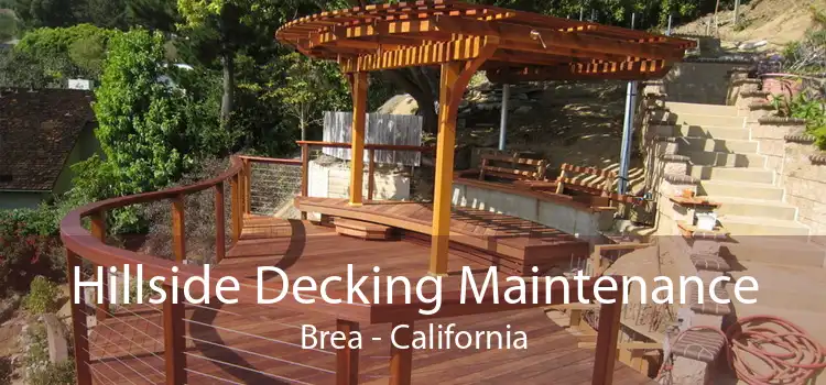 Hillside Decking Maintenance Brea - California