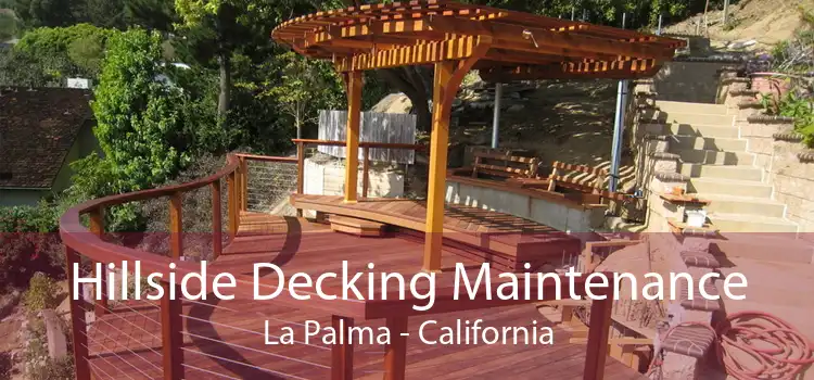 Hillside Decking Maintenance La Palma - California