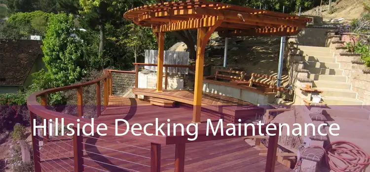 Hillside Decking Maintenance 