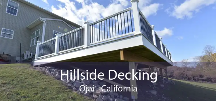 Hillside Decking Ojai - California