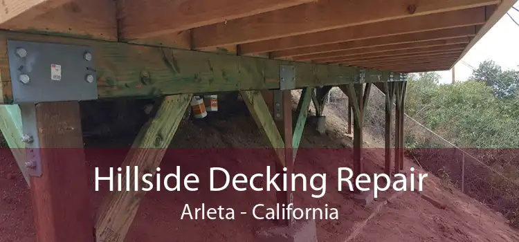 Hillside Decking Repair Arleta - California