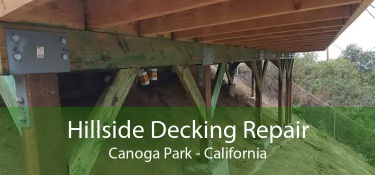 Hillside Decking Repair Canoga Park - California