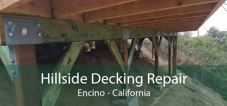 Hillside Decking Repair Encino - California