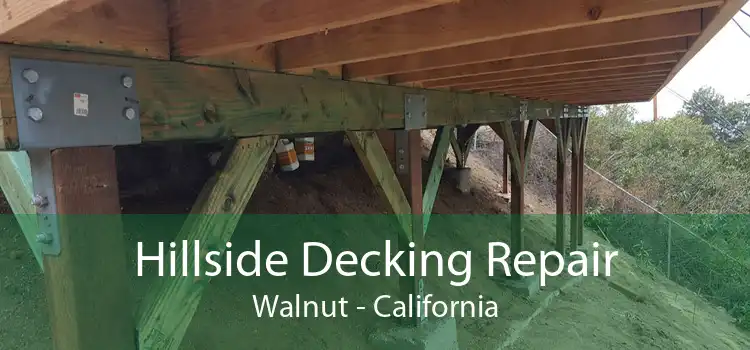 Hillside Decking Repair Walnut - California